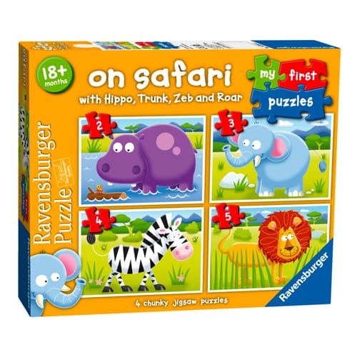*A Grade* On Safari My First Puzzles (2,3,4,5pc) *A Grade* On Safari My First Puzzles (2,3,4,5pc)