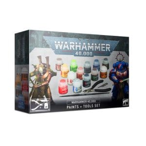 *A Grade* Warhammer 40K: Paints and Tools Set