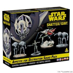 *B Grade* Appetite for Destruction (General Grievous Squad Pack): Star Wars Shatterpoint