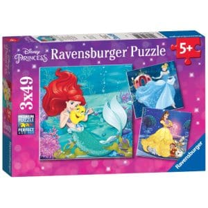 *B Grade* Disney Princess Princess Adventure 3x 49pc