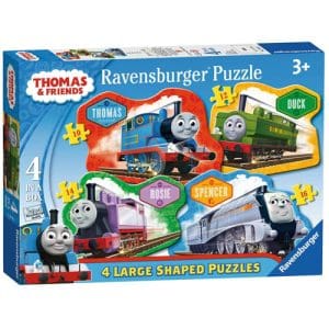 *B Grade* Thomas & Friends Four Large Shaped Puzzles
