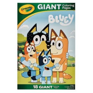 Bluey Giant Colouring Pages