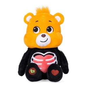 Care Bears Halloween 22cm Bean Plush - Skeleton Tenderheart Bear (tray)