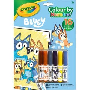 Colour By Numbers - Bluey