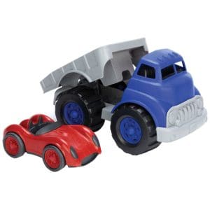 Flatbed Truck with Race Car