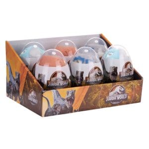 Jurassic World Dino Egg Soft Toy - Assorted (One Supplied) - Blue/Brachiosaurus/Spinosaurus