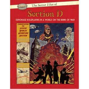 The Secret Files of Section D Hardback Book