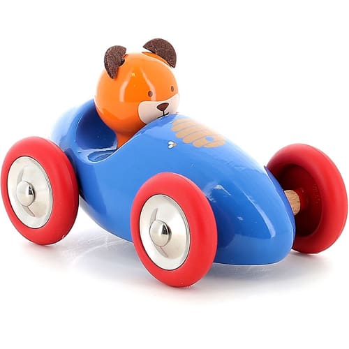Vilac - Marcel the Bear In Its Car