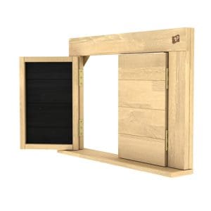 Window Shutters Playhouse Accessory
