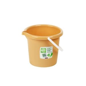Klein goes Bio - Sand bucket, sand-colored, 2 l.