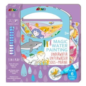 Magical Water Painting Underwater