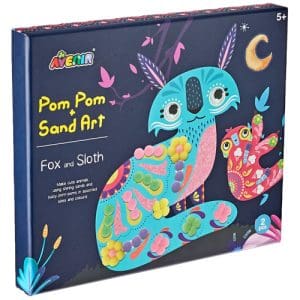 Sand & Pom Pom Art Fox & Sloth