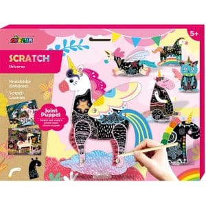 Scratch Jointed Puppet Unicorn
