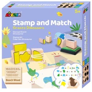 Stamp & Match Create Dinosaurs