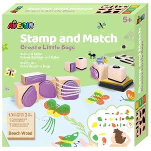 Stamp & Match Create Little Bugs