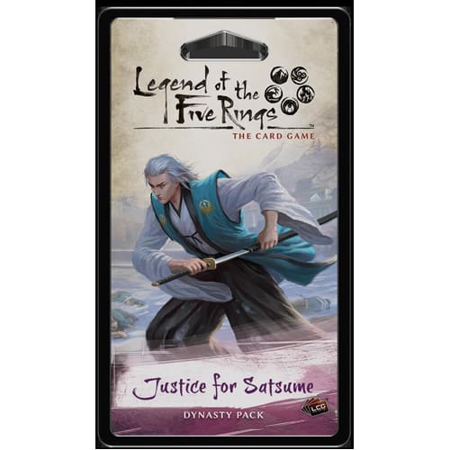 L5R LCG: Justice for Satsume Dynasty Pack | Toys | Toy Street UK