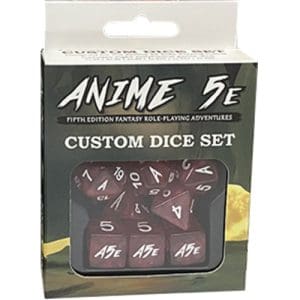 Anime 5E Dice Set