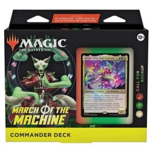 Z - *A Grade* Magic: the Gathering - March Of The Machine Commander Deck - Call For Backup