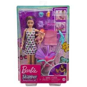 Barbie Babysitter and Stroller