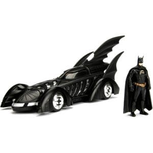 DC Comics: Batman Forever Movie - Batmobile & Batman - 1/24 Scale Die Cast Vehicle (UK Only)