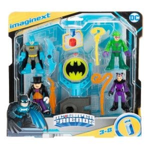Fisher Price: Imx DC Super Friends Bat Tech Figure Multipack