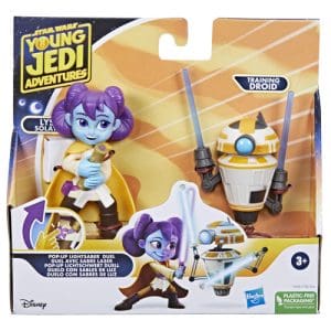 Star Wars: Pop-Up Lightsaber Duel Lys Solay & Training Droid 2 Pack