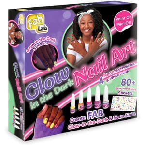 FabLab Glow In The Dark Nail Art
