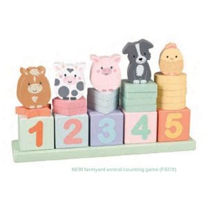 Farmyard Animal Counting Game