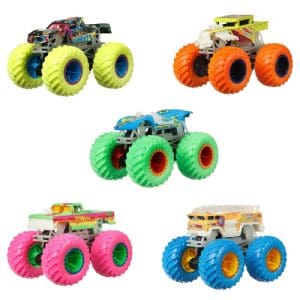 Hot Wheels MT 1.64 scale Glow in Dark - Assorted (One Supplied)