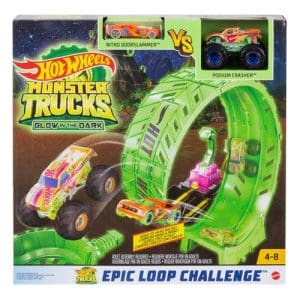 Hot Wheels MT Glow in Dark Epic Loop Play Set