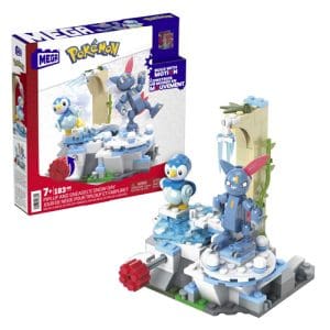 Mega Bloks Pokemon Adventure Builder Piplup & Sneasel Chill Out