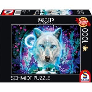 Sheena Pike: Neon Arctic Wolf (1000pc)