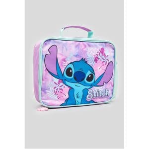 Stitch Floral Lilac Lunch Bag