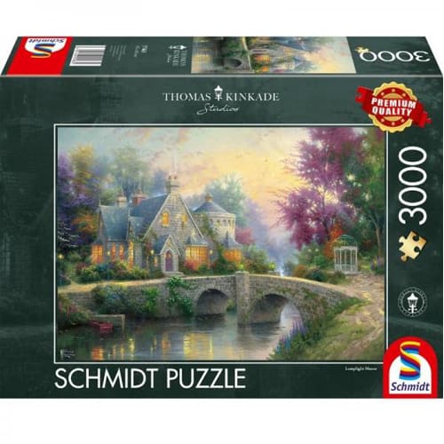 Thomas Kinkade: Lamplight Manor (3000pc) Thomas Kinkade: Lamplight Manor (3000pc)