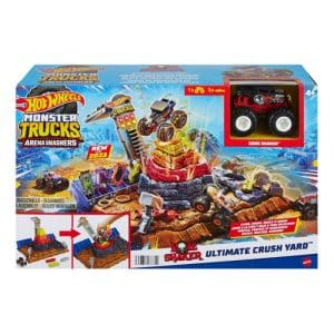 Hot Wheels Monster Trucks Arena Ultimate Crush Yard Play Set