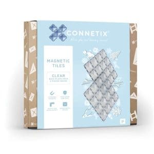 CONNETIX: Clear Base Plate Pack (2 Pieces)