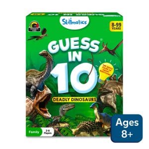 Guess in 10: Deadly Dinosaurs | Trivia card game