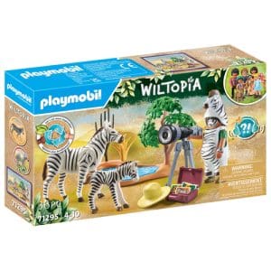 PLAYMOBIL 71295 Wiltopia Photographer with Zebras
