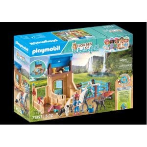 PLAYMOBIL 71353 Horses of Waterfall - Amelia and Whisper Horse Stall Playset