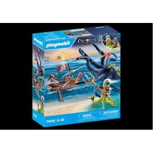 PLAYMOBIL 71419 Pirates: Pirate vs. Deeper - Battle with the Giant Octopus