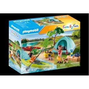 PLAYMOBIL 71425 Family Fun Camping with Campfire