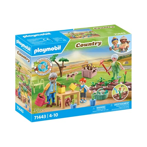 PLAYMOBIL 71443 Country: Vegetable Garden with Grandparents