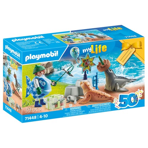 PLAYMOBIL 71448 My Life: Keeper with Animals Giftset