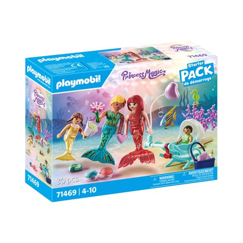 PLAYMOBIL 71469 Princess Magic: Mermaids Family Starter Pack
