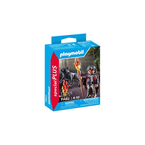PLAYMOBIL 71482 Special Plus: Warrior with Wolf