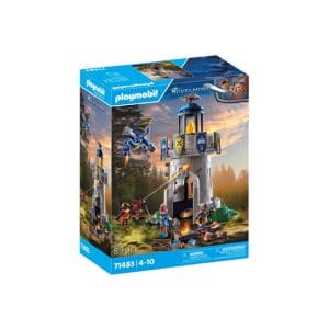 PLAYMOBIL 71483 Knights of Novelmore: Knight's Tower with Blacksmith and Dragon