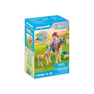 PLAYMOBIL 71498 Horses of Waterfall: Child with Pony and Foal