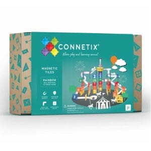 CONNETIX: Rainbow Ball Run Pack (92 Pieces)