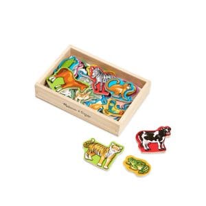 Wooden Animal Magnets