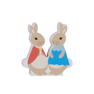 Mopsy™ & Cottontail™ Wooden Character